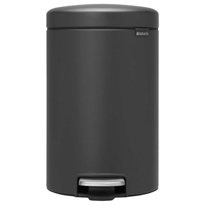 Brabantia Luxury newIcon Pedal Bin, 12L Infinite Grey